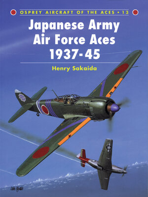 cover image of Japanese Army Air Force Aces 1937&#8211;45